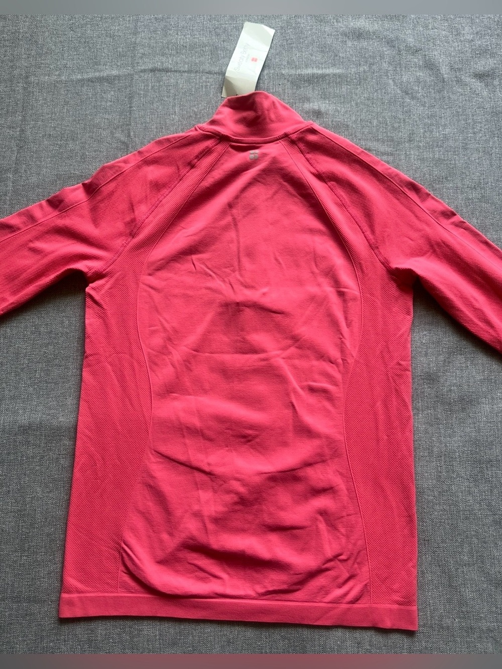 Sweaty Betty Athlete Seamless Half Zip Long Sleeve Shirt New - Picture 5 of 10